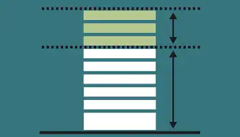 illustration representing bonus height