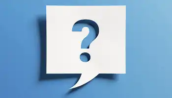 question mark