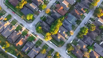 neighborhood from above