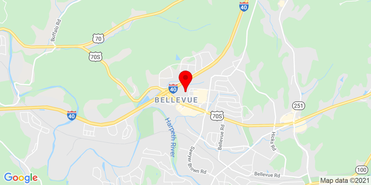 Ford Ice Center Bellevue location map