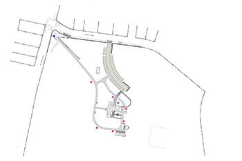 PHOTO: map showing points of interest at Sunnyside
