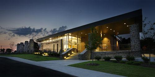 Photo of Fort Negley Visitor Center at Sunset