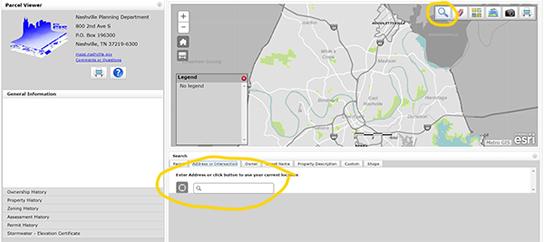 Image showing visual of zoning map interface