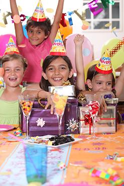 Kids Having a Birthday Party