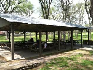 photo of a park shelter