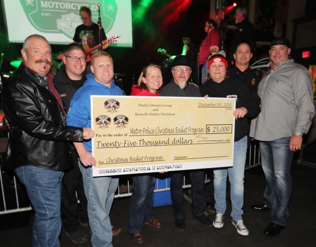 Boswells Group Big Check Donation
