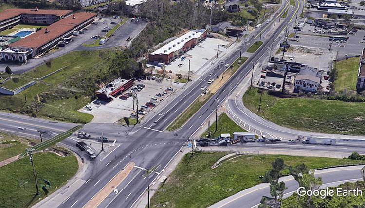Murfreesboro Pk I-24 Aerial View