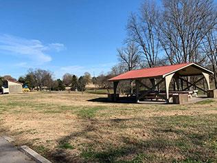 Photo of the Two Rivers Shelter 3 (distance)