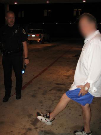 DUI One Leg Stand