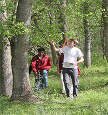 MBA Students in a Forest
