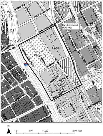 Mid Gulch Notice Map