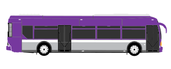 Image of a WeGo bus from the side