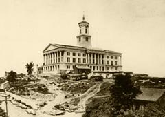 old photo of State Capitol building