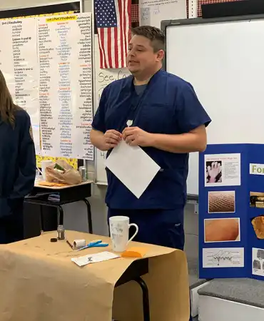 Amqui Elementary Career Day presentation