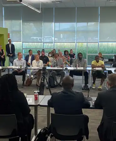 Mayor Leading Meeting