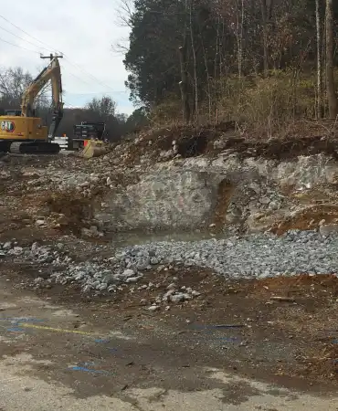 Pettus Road grading work