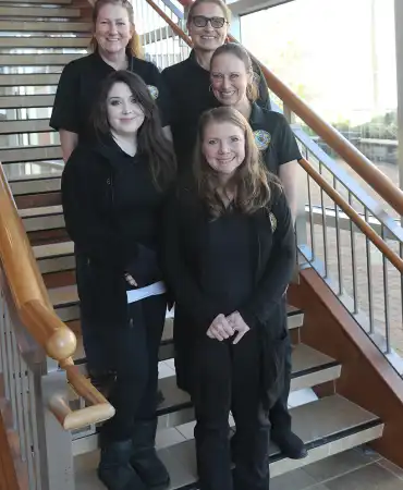 Evidence Receiving Unit staff